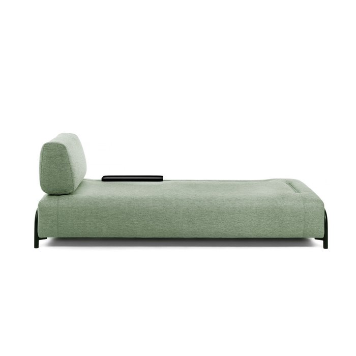 Диван трехместный Compo с подносом бирюзового цвета - лучшие Прямые диваны в INMYROOM