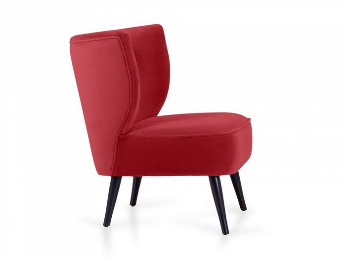 Кресло Modica красного цвета  - лучшие Интерьерные кресла в INMYROOM
