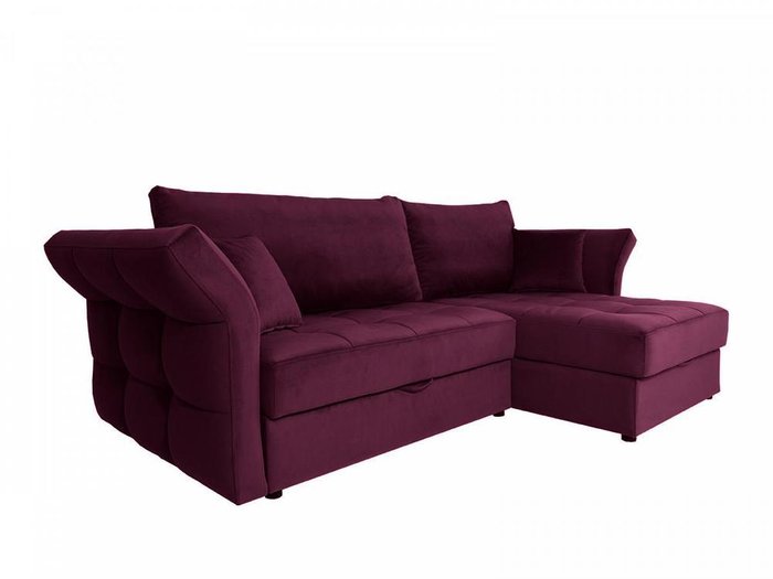 Угловой диван-кровать Wing пурпурного цвета - купить Угловые диваны по цене 98160.0