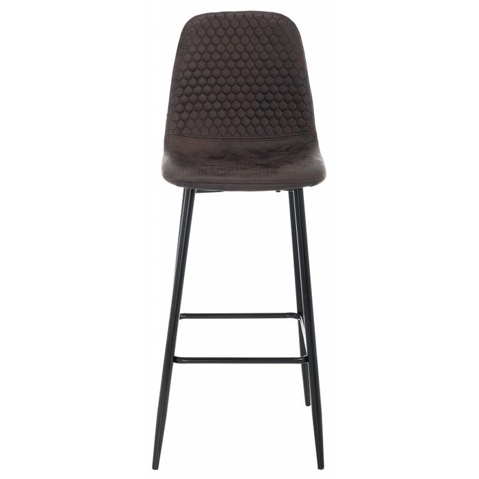 Барный стул Drop black dark brown темно-коричневого цвета - купить Барные стулья по цене 4790.0