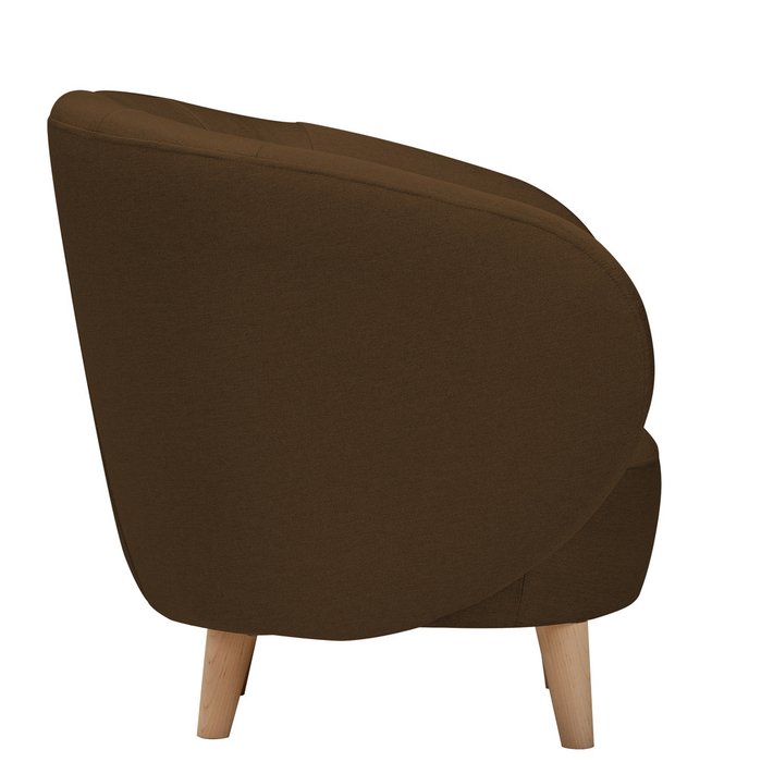 Кресло Мод коричневого цвета - лучшие Интерьерные кресла в INMYROOM
