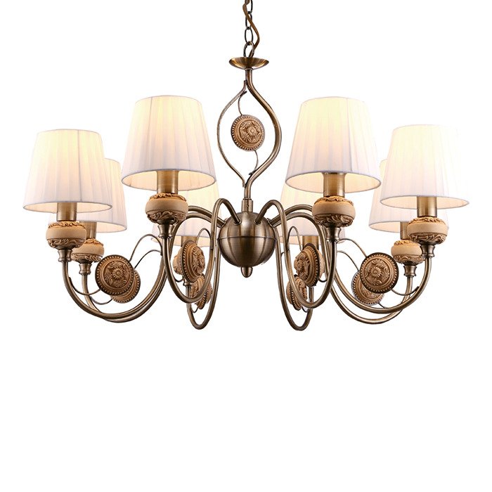 Подвесная люстра Arte Lamp Intaglio A9583LM-8AB