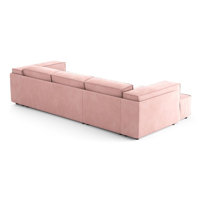 Диван-кровать угловой Vento Classic розового цвета - лучшие Угловые диваны в INMYROOM