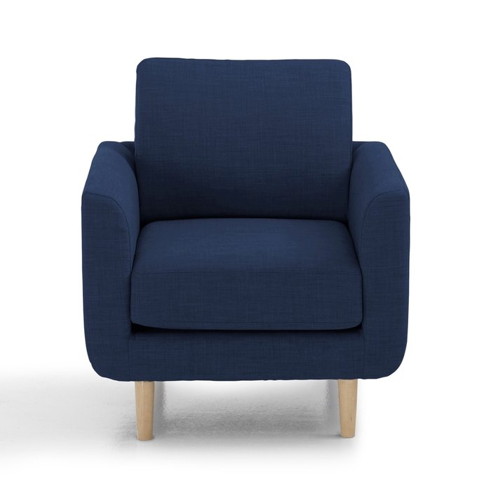 Кресло Jimi синего цвета - купить Интерьерные кресла по цене 56100.0