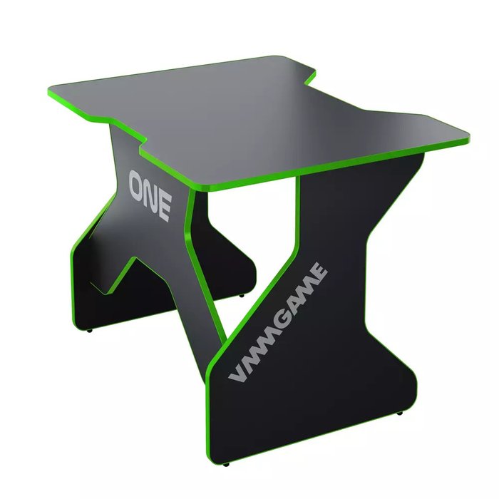 Игровой компьютерный стол One черно-зеленогоцвета - купить Письменные столы по цене 7490.0