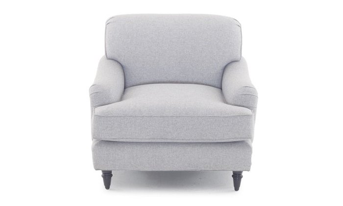 Кресло светло-серого цвета - купить Интерьерные кресла по цене 48900.0