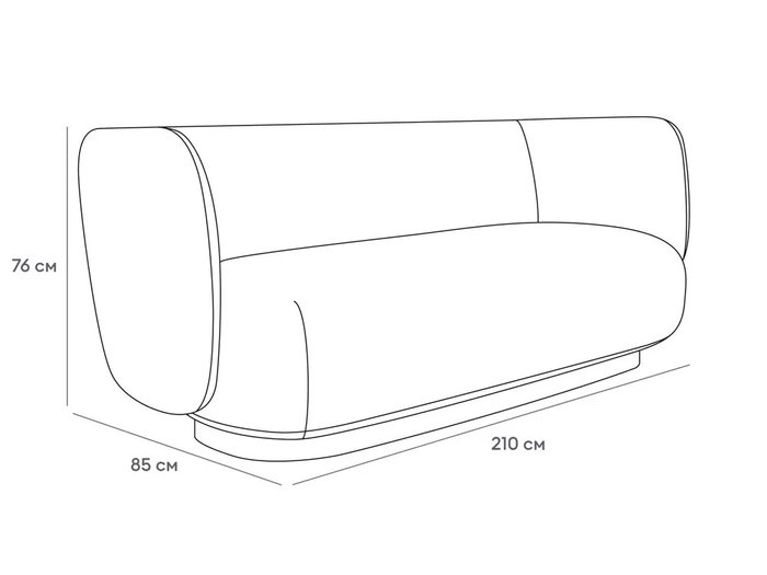 Диван Lucca L светло-серого цвета - лучшие Прямые диваны в INMYROOM Диван Lucca L светло-серого цвета - лучшие Прямые диваны в INMYROOM