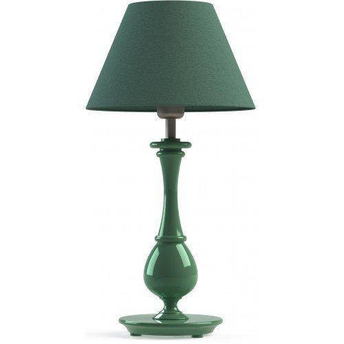 Настольная лампа Lyra темно-зеленая
