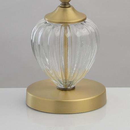 Маленькая настольная лампа Оделия 1 на круглом основании - купить Настольные лампы по цене 13610.0