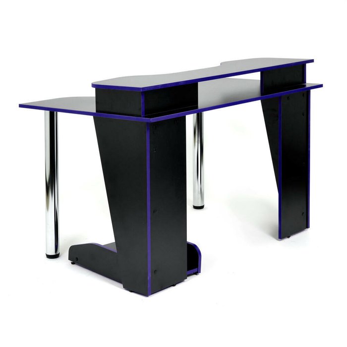 Стол компьютерный Strike черного цвета - лучшие Письменные столы в INMYROOM