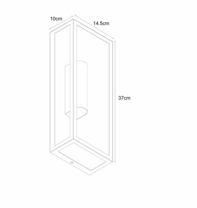 Уличный настенный светильник Arte lamp A4569AL-2BR - лучшие Настенные уличные светильники в INMYROOM