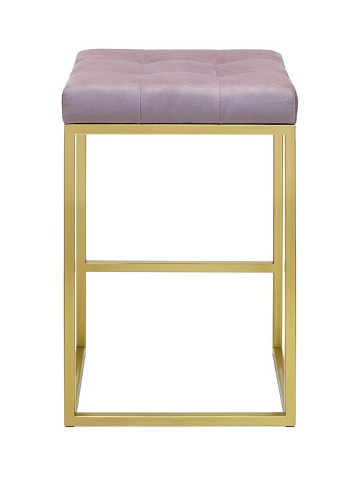 Стул полубарный Soho розово-золотого цвета - купить Барные стулья по цене 8600.0
