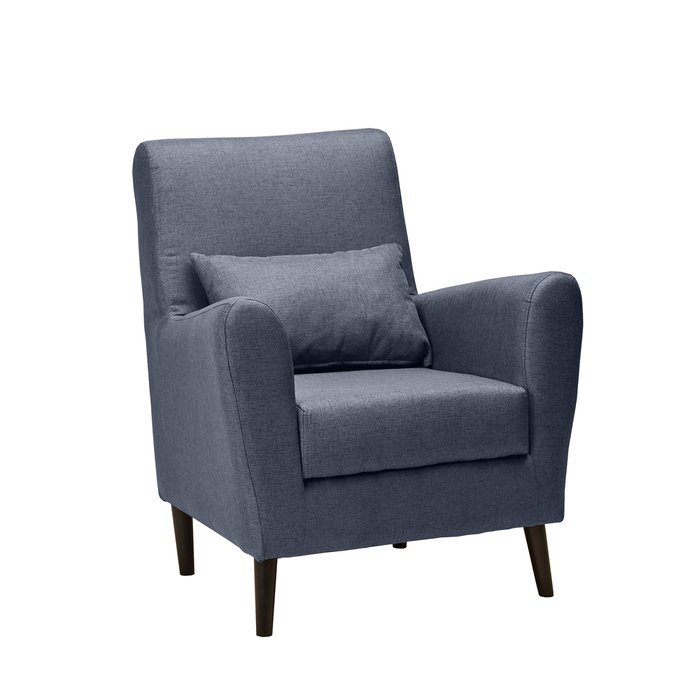 Кресло Либерти темно-синего цвета