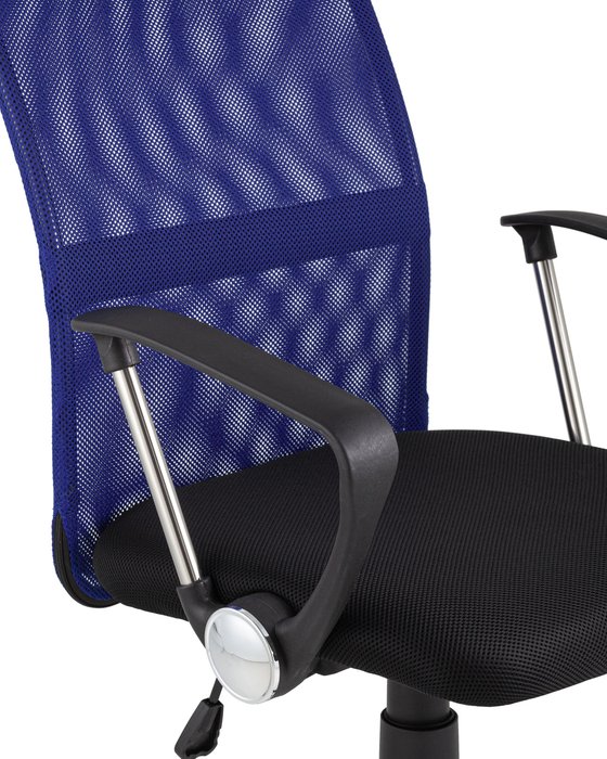 Кресло офисное Top Chairs Junior синего цвета - лучшие Офисные кресла в INMYROOM