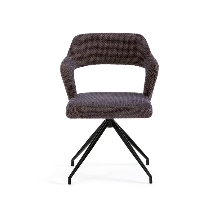Кресло для стола вращающееся Asyar фиолетового цвета - купить Интерьерные кресла по цене 27823.0
