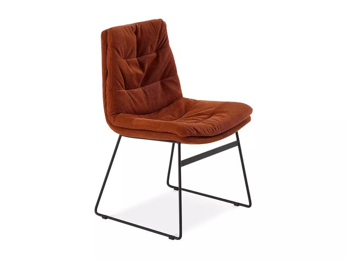 Cтул Vitra терракотового цвета Cтул Vitra терракотового цвета