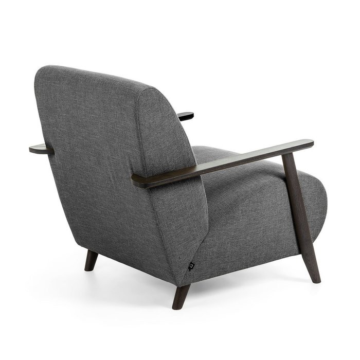Кресло Marthan темно-серого цвета - лучшие Интерьерные кресла в INMYROOM