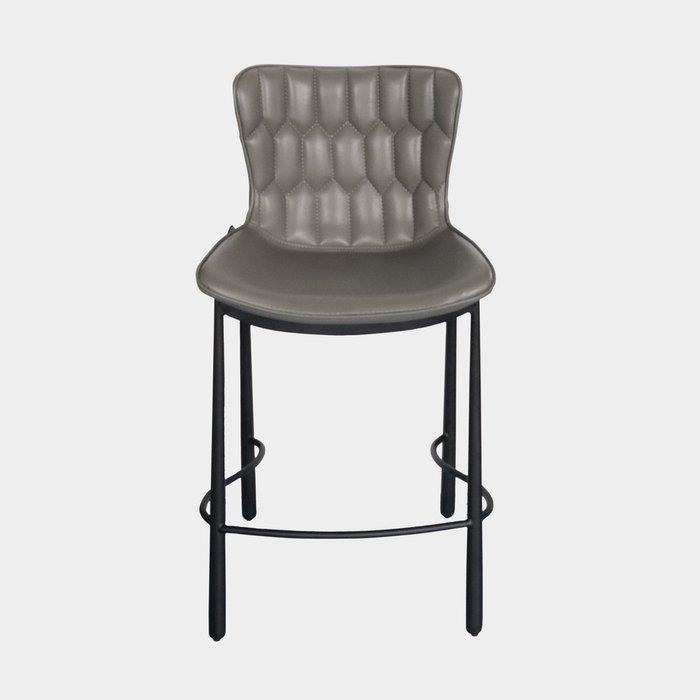 Стул полубарный Бейра серого цвета - купить Барные стулья по цене 21500.0