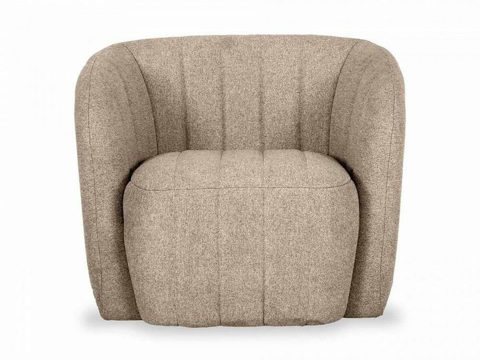Кресло Lecco светло-коричневого цвета - купить Интерьерные кресла по цене 37530.0