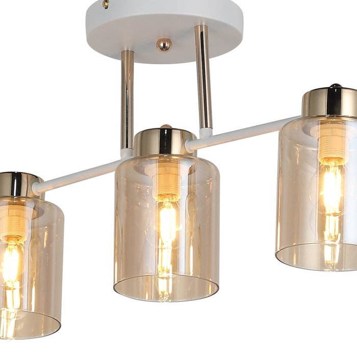 IL6111-5COU-79 WH GD Qui светильник потолочный - купить Подвесные люстры по цене 5870