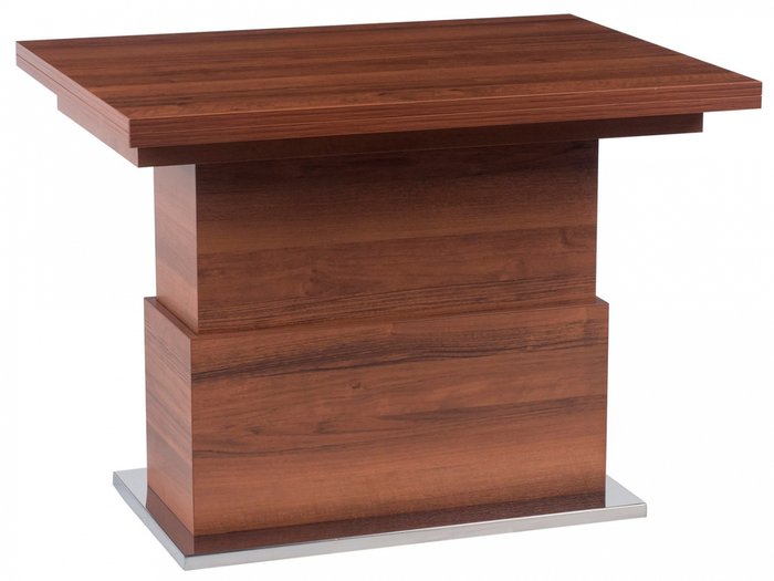Обеденный раскладной стол-трансформер Slide MW цвета миланский орех - купить Обеденные столы по цене 41290.0