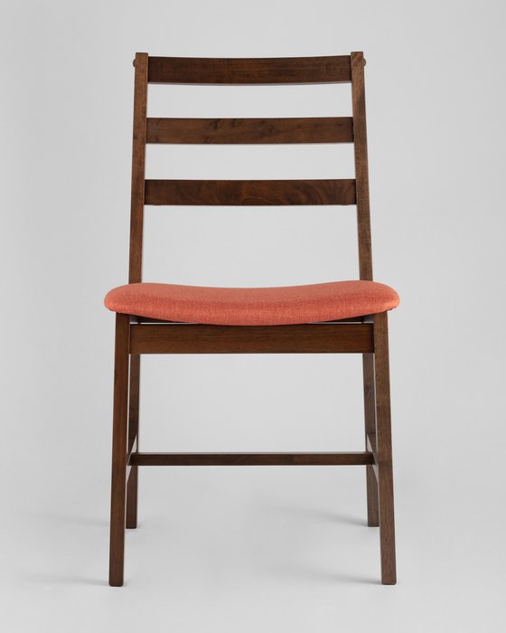 Стул обеденный Rollo с мягким сидением красного цвета - лучшие Обеденные стулья в INMYROOM
