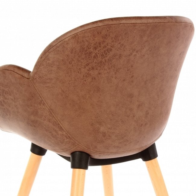 Стул Patchwork коричневого цвета - купить Обеденные стулья по цене 16686.0