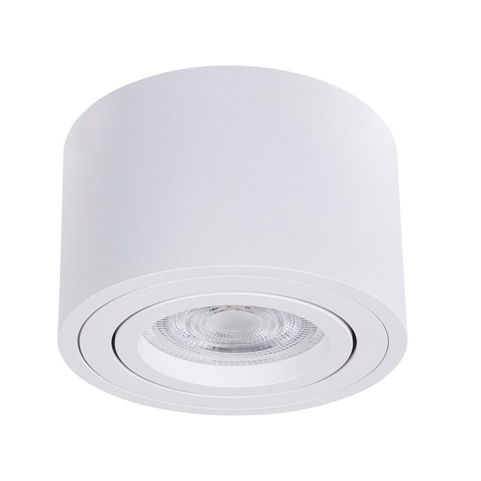 Точечный накладной светильник Arte Lamp UNITO A2260PL-1WH - лучшие Накладные споты в INMYROOM Точечный накладной светильник Arte Lamp UNITO A2260PL-1WH - лучшие Накладные споты в INMYROOM