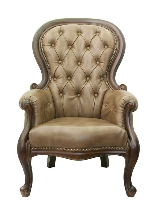 Кресло Madre brown коричневого цвета - купить Интерьерные кресла по цене 83100.0
