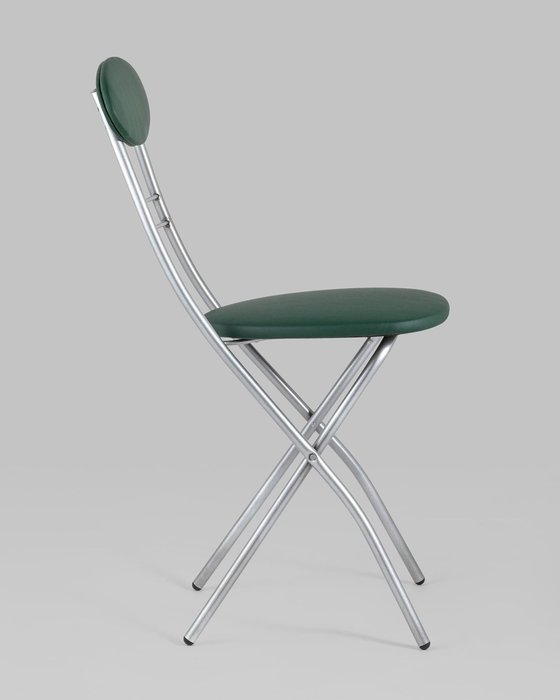 Стул складной Компакт зеленого цвета - лучшие Обеденные стулья в INMYROOM