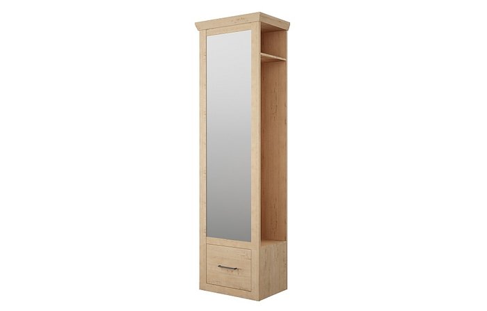 Шкаф Магнум правый с зеркальным фасадом - купить Шкафы для прихожей по цене 16090.0