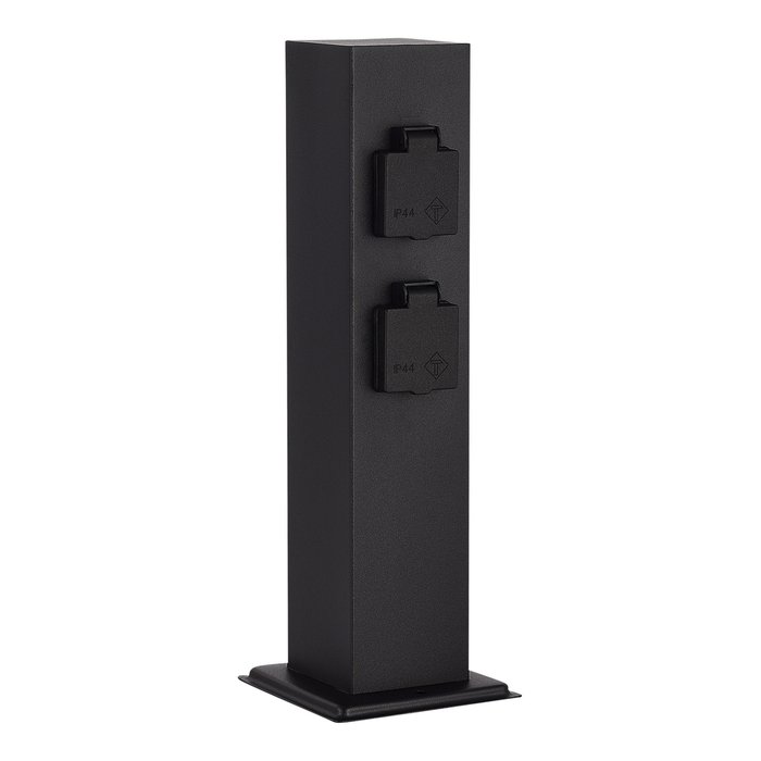 Столб уличный 4 розетки ST-Luce черный 3500W SOCKET - купить Соединитель (коннектор) для треков по цене 9112.0 Столб уличный 4 розетки ST-Luce черный 3500W SOCKET - купить Соединитель (коннектор) для треков по цене 9112.0