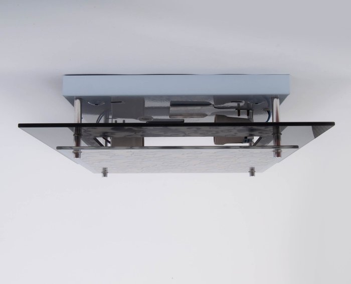 Накладной светильник Decker MDG6252/3GREY (стекло, цвет серый) - лучшие Потолочные светильники в INMYROOM Накладной светильник Decker MDG6252/3GREY (стекло, цвет серый) - лучшие Потолочные светильники в INMYROOM