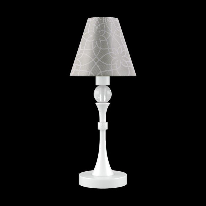 Настольная лампа Eclectic с серым абажуром - купить Настольные лампы по цене 1900.0