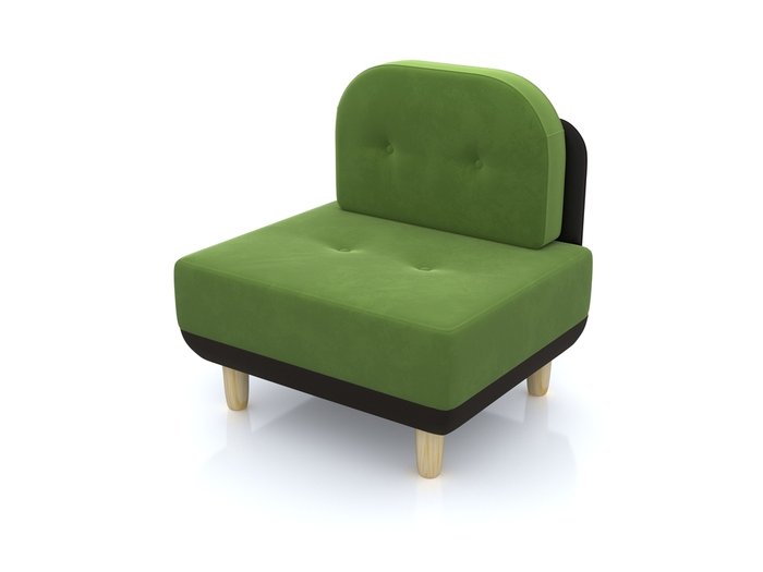Кресло Торли зеленого цвета - купить Интерьерные кресла по цене 19990.0