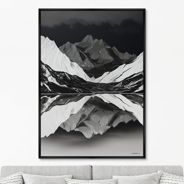 Репродукция картины Landscape Collection, Day and night, No 2, 2024г. - купить Картины по цене 24999.0