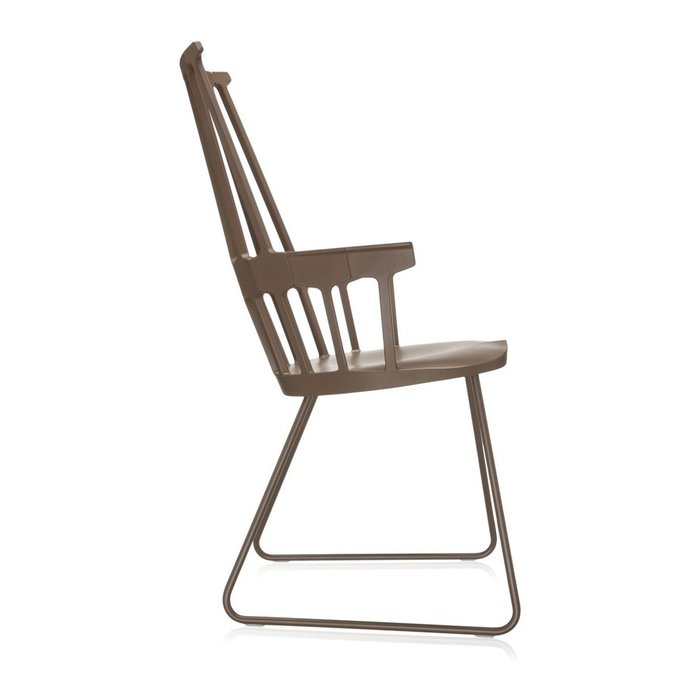 Кресло Comback коричневого цвета - лучшие Обеденные стулья в INMYROOM