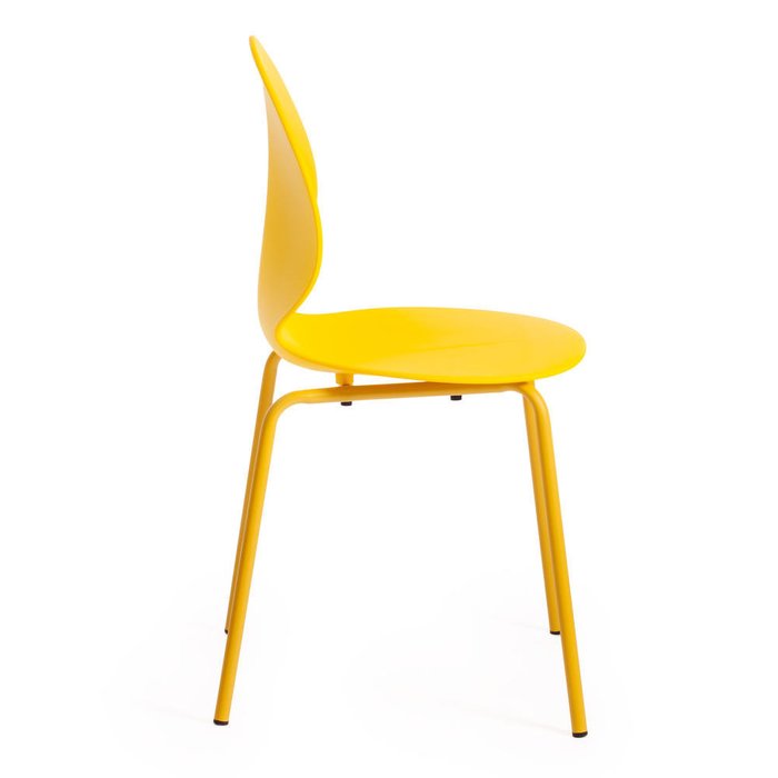 Набор из четырех стульев Ebay желтого цвета - лучшие Обеденные стулья в INMYROOM