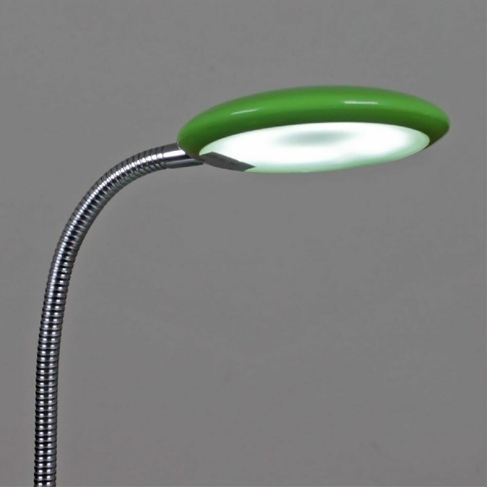 Настольная лампа 02715-0.7-01 GN (пластик, цвет зеленый) - лучшие Рабочие лампы в INMYROOM