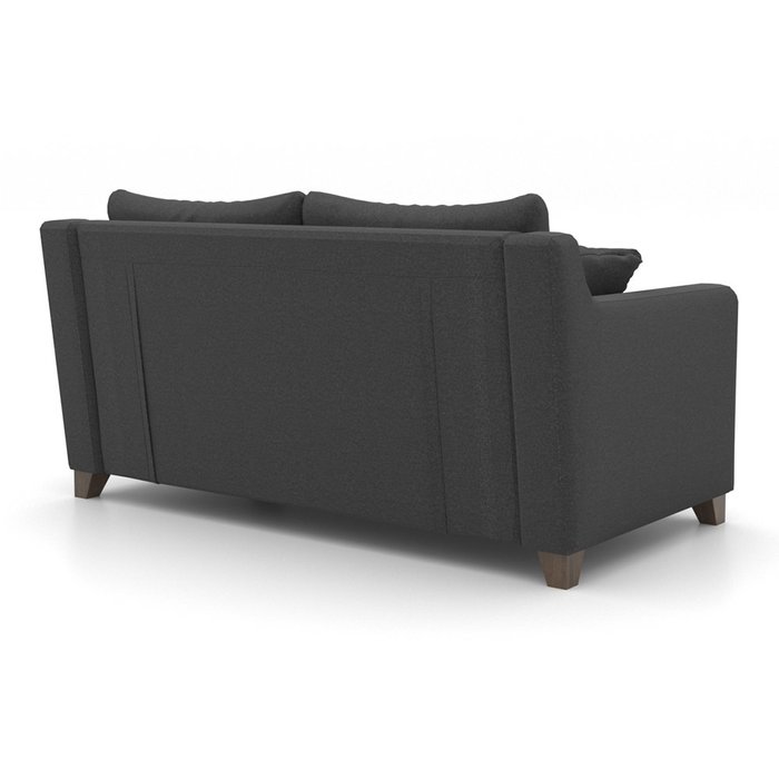  Двухместный диван Mendini MT (184 см) темно-серого цвета - лучшие Прямые диваны в INMYROOM