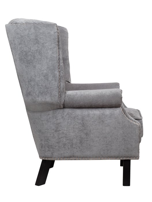 Кресло Teas серого цвета - лучшие Интерьерные кресла в INMYROOM
