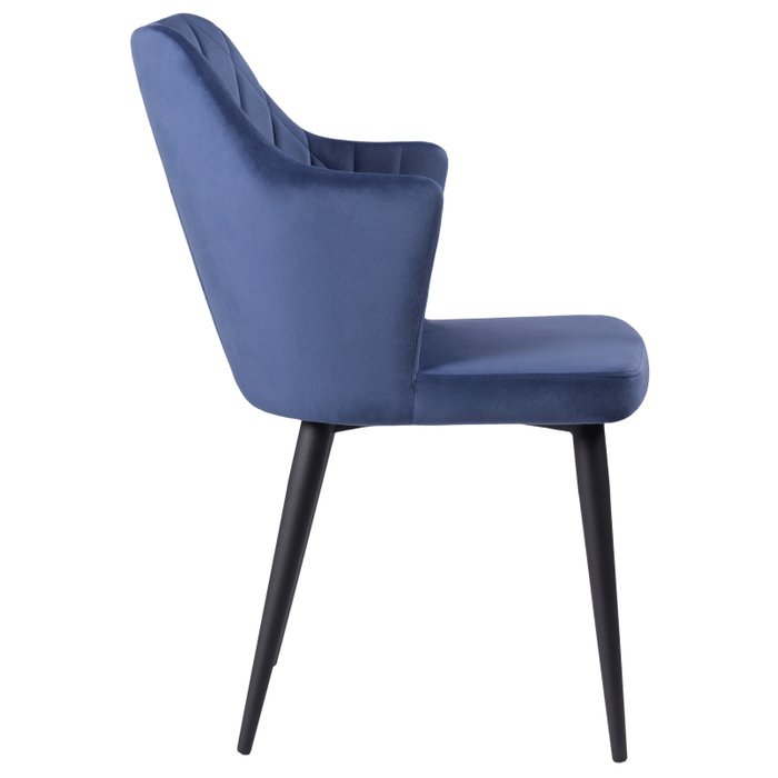 Стул Velen синего цвета - лучшие Обеденные стулья в INMYROOM