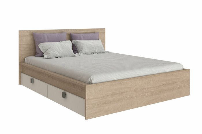 Кровать  Анастасия 160x200 бежевого цвета - лучшие Кровати для спальни в INMYROOM
