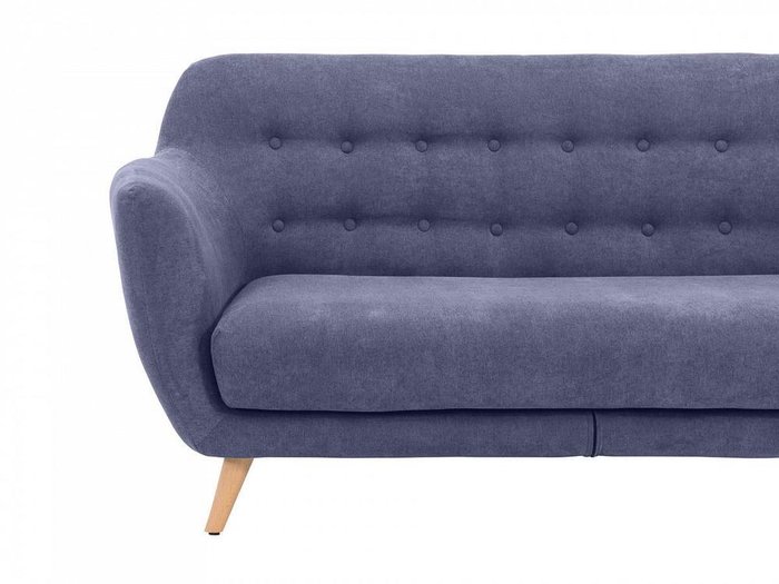 Диван двухместный Loa синего цвета - лучшие Прямые диваны в INMYROOM