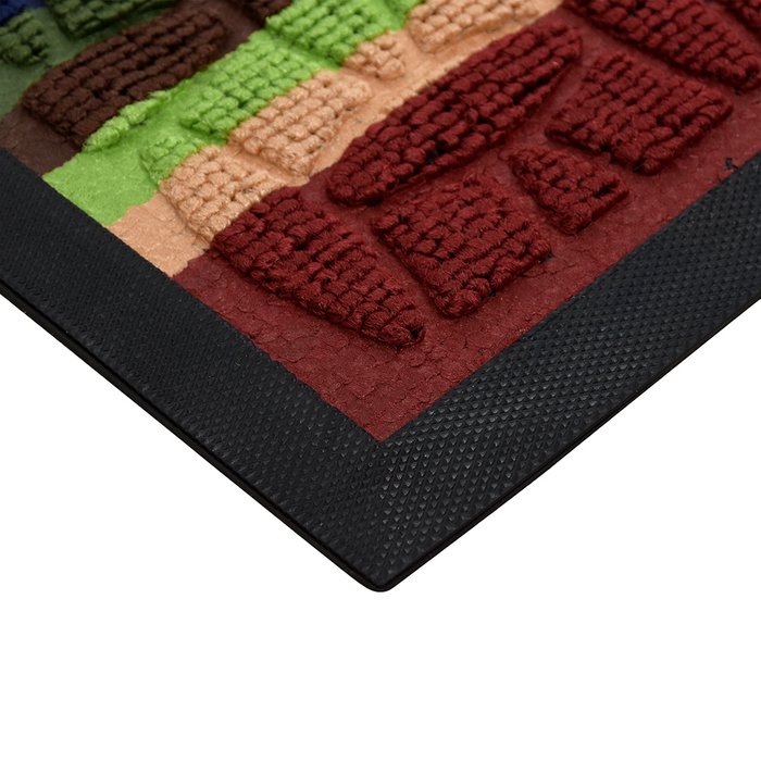 Придверный коврик Comfort 40х60 красного цвета - лучшие Придверные коврики в INMYROOM