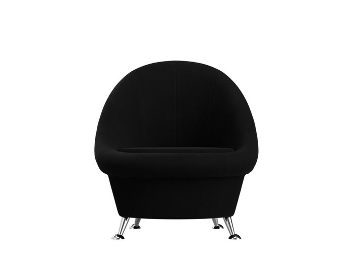 Кресло Амелия черного цвета - купить Интерьерные кресла по цене 18999.0