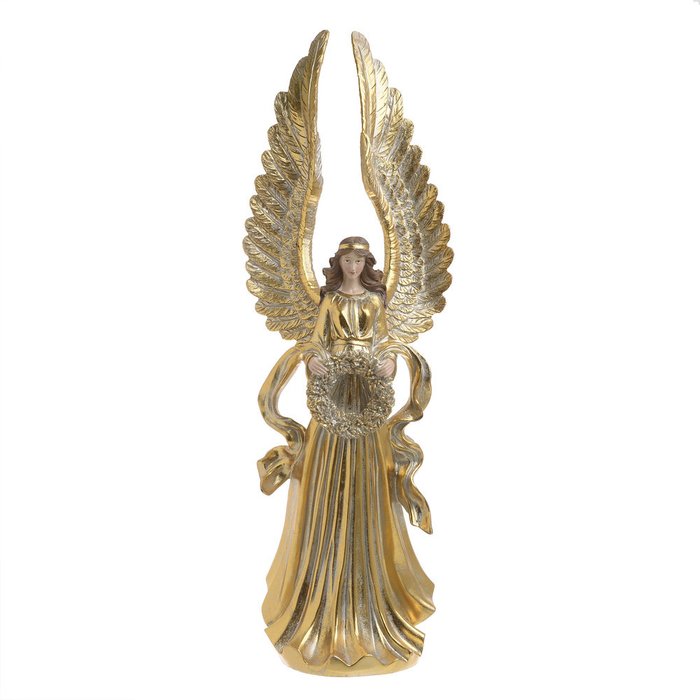 Статуэтка Ангел золотого цвета