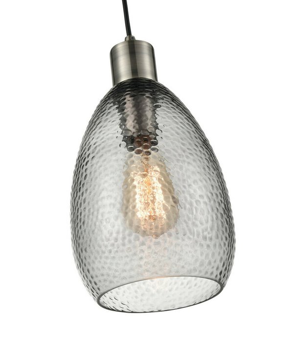 Подвесной светильник Placido с плафоном дымчатого цвета - лучшие Подвесные светильники в INMYROOM