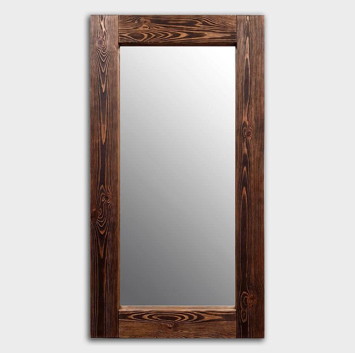 Декоративное зеркало Прованс в винтажном стиле 75х110