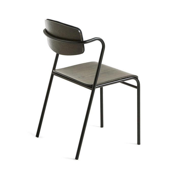Стул Norfort на металлокаркасе черного цвета - лучшие Обеденные стулья в INMYROOM